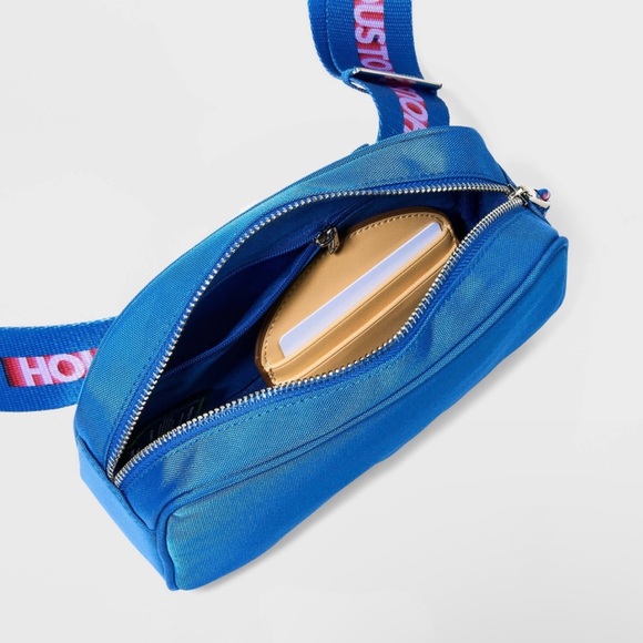 💙 NWOT! Houston Blue Belt Bag - Picture 4 of 6